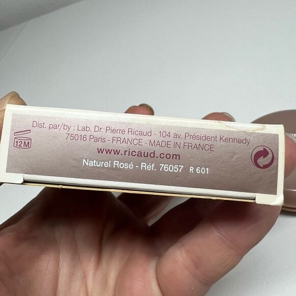 Dr. Pierre RICAUD Pressed Powder NWT Natural Rose Made in France - Picture 5 of 8